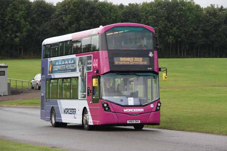 First Midland Red Wright Streetdeck 35158